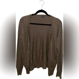 GAP Cotton Angora Beige Cardigan